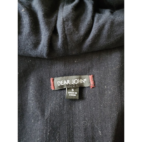 DEAR JOHN Anthropology Womens Corduroy Plaid‎ Jacket Blue Green Hooded Size S - Picture 7 of 9